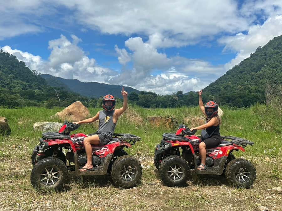 Chiang Mai ATV & White Water Rafting & Trekking to Waterfall - The morning ride to the Maetang River