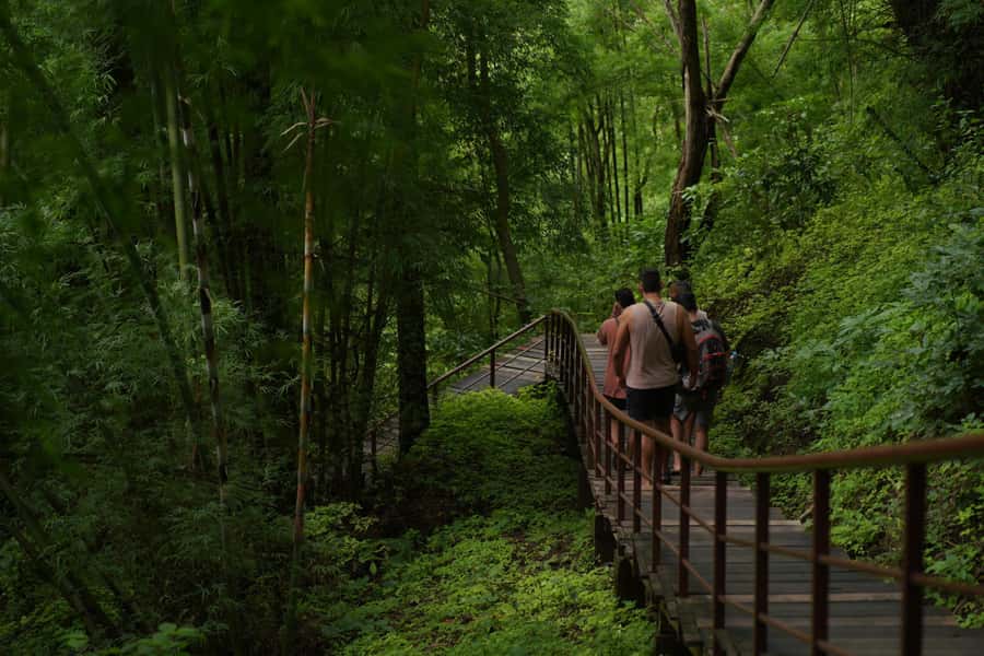 Chiang Mai: Bua Thong Sticky Waterfall & Huge Cave & Buffet - The seven-color spring at Nam Phu Chet Si