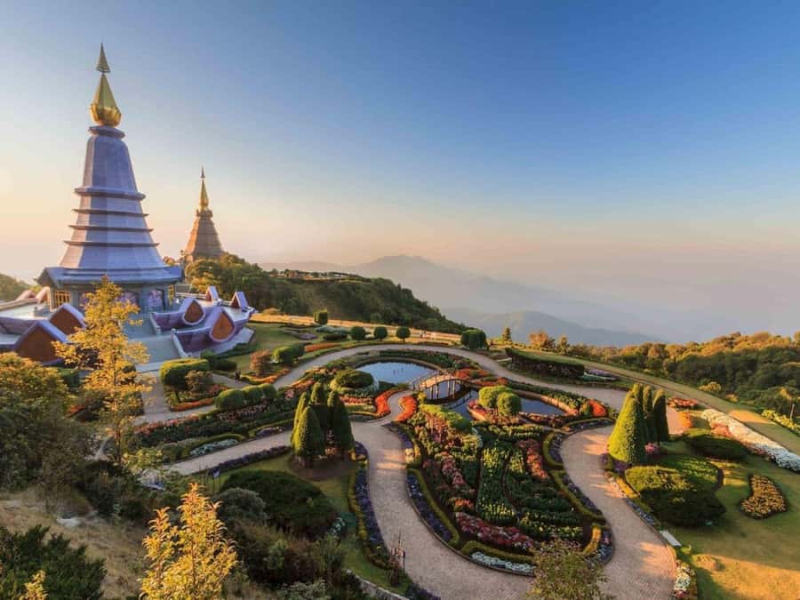 Chiang Mai: Doi Inthanon National Park, Waterfall & Lunch - Wachirathan Waterfall and the park’s lower sights