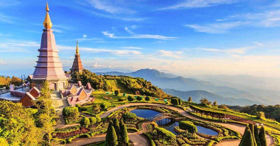 Chiang Mai: Doi Inthanon, Waterfalls, & Tribal Villages Tour - Reaching the summit at 2,565 meters