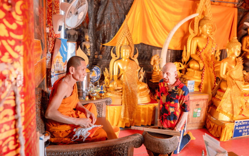Chiang Mai: Doi Suthep Temple and Waterfall by Songtaew Trio - Wat Phra That Doi Suthep: Chiang Mai’s hilltop landmark
