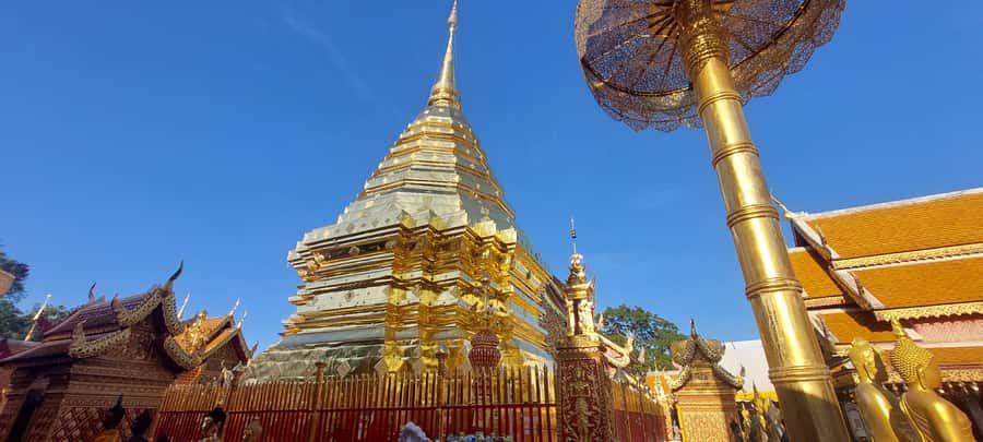 Chiang Mai: Doi Suthep Temple & Sticky Waterfall Trip - Orchids, butterflies, and a practical lunch stop