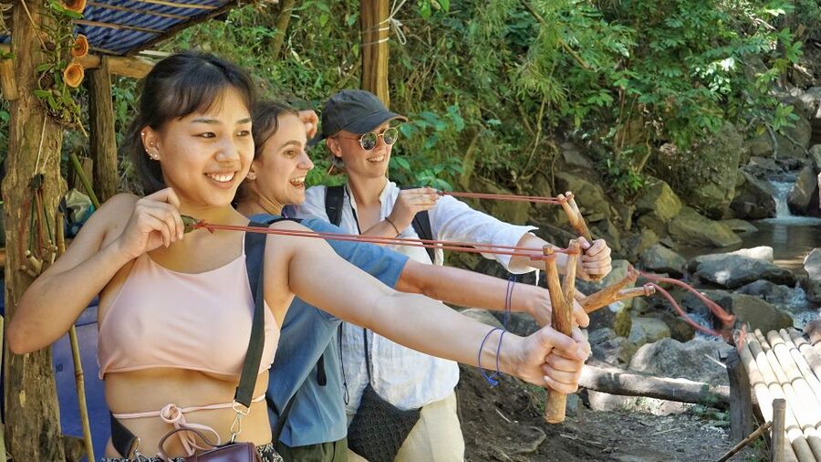 Chiang Mai: Guided Jungle and Waterfall Trek with Transfer - Lunch after the jungle walk