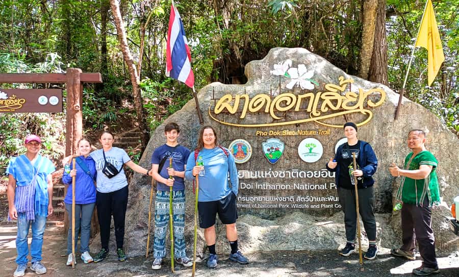 Chiang Mai: Inthanon, Ethical Elephant Sanctuary & Waterfall - Twin Pagodas and Pha Dok Siew