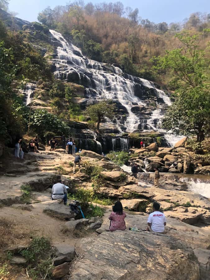 Chiang Mai: Mae Ya Waterfall & Pha Dok Siew Trail Trek - Wachirathan Waterfall makes an easy first stop