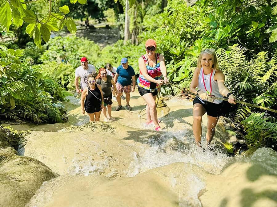 Chiang Mai: Sticky Waterfall and Zipline Adventure Day Trip - Climbing Bua Tong Sticky Waterfall