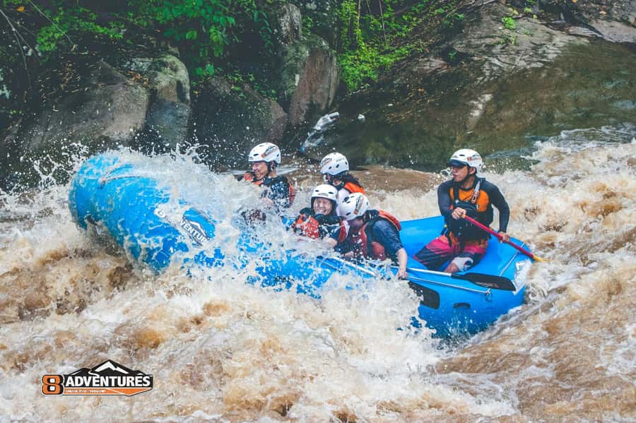 Chiang Mai: Whitewater Rafting and Waterfall Trekking Tour - The 1.5-hour ride from Chiang Mai