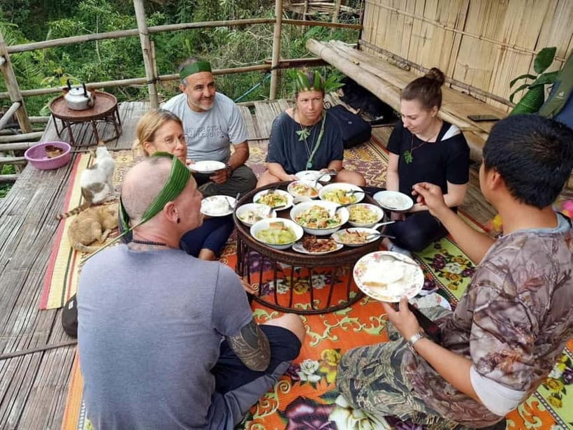 Chiang Rai Trek: 4 Hilltribes Villages & Waterfall Only Walk - The Lisu village and the wood-fire lunch
