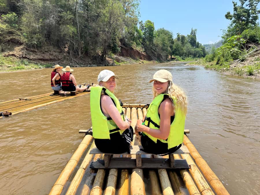 Chiangmai : A Bamboo Raft Safari , Sticky waterfalls, - Guides who make the practical details easier