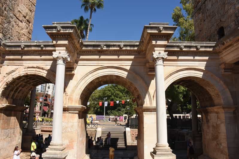 City of Side: City Tour including Waterfalls and Cable Car - Karpuzkaldıran waterfall and the Mediterranean