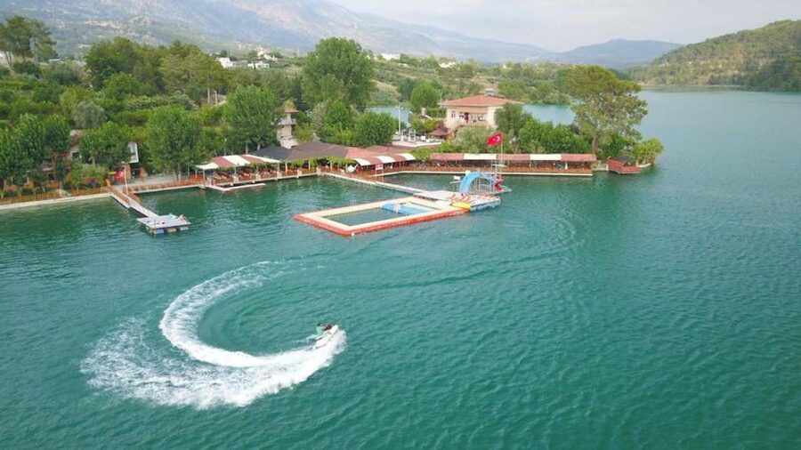 City of Side: Green Canyon Jeep Tour, Boat Trip & Waterfall - Oymapınar Dam and Green Canyon views