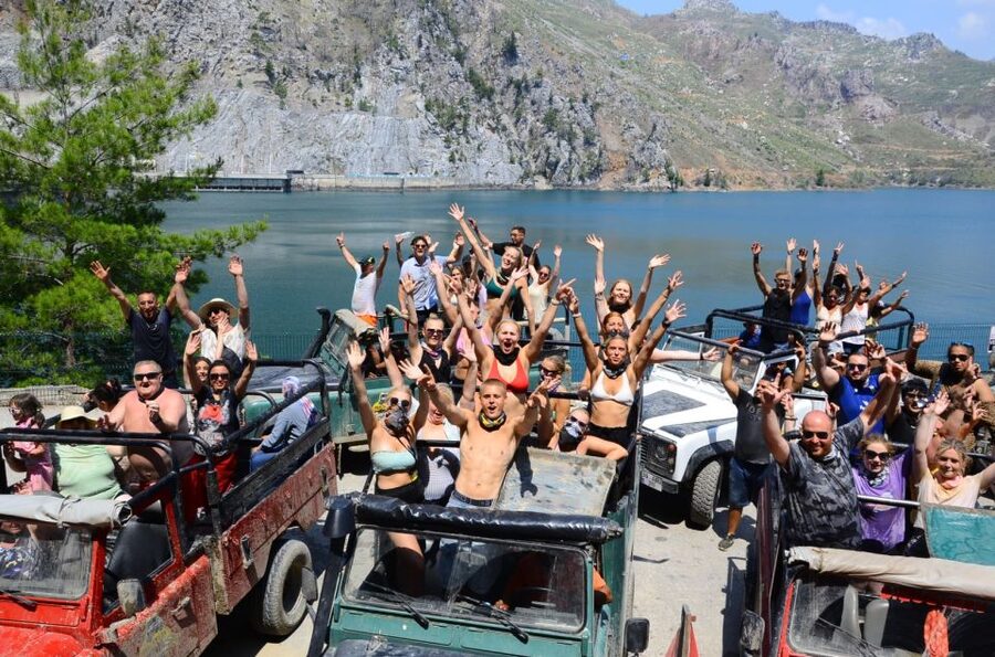 City of Side: Green Canyon Jeep Tour, Boat Trip & Waterfall - What $21 really gets you