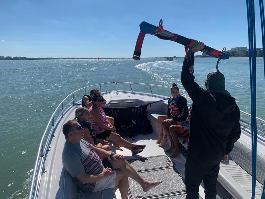 Clearwater Beach: Chute Em Up Parasailing Adventure - Taking off from Clearwater Beach Marina
