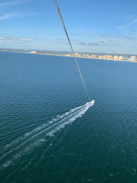 Clearwater Beach: Chute Em Up Parasailing Adventure - Choosing between a dry ride and a splash