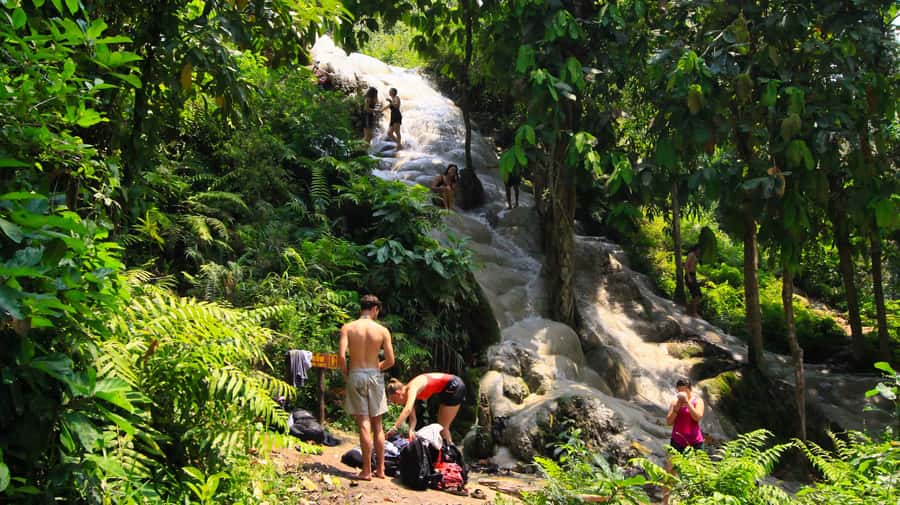 Climb Sticky Waterfall Like Spiderman - How the climb feels on the rock
