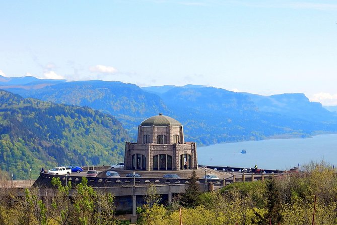Columbia River Gorge Waterfalls & Mt Hood Tour from Portland, OR - Latourell Falls brings you close to the basalt