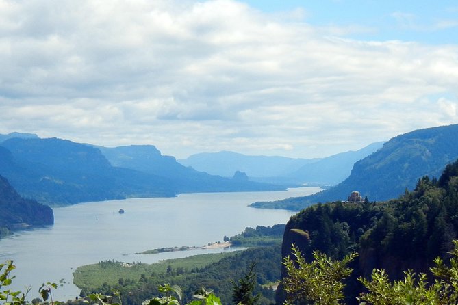 Columbia River Gorge Waterfalls Tour from Portland, OR - Latourell Falls and the Columnar Basalt Wall