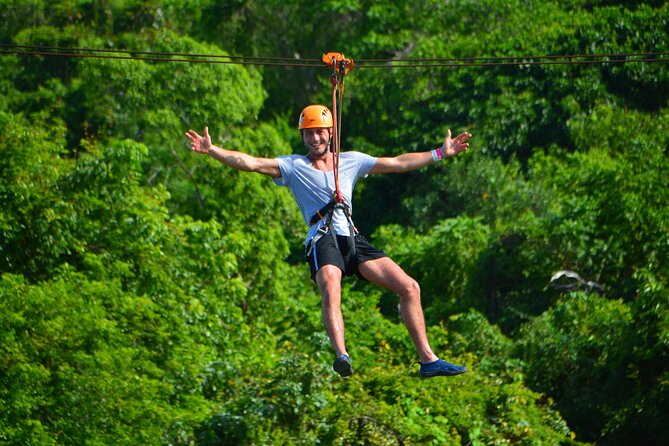 COMBO: Zip Line, Cenote Blue Lagoon, Jungle River &Waterfall Pool - The Jungle River is the calm middle of the day