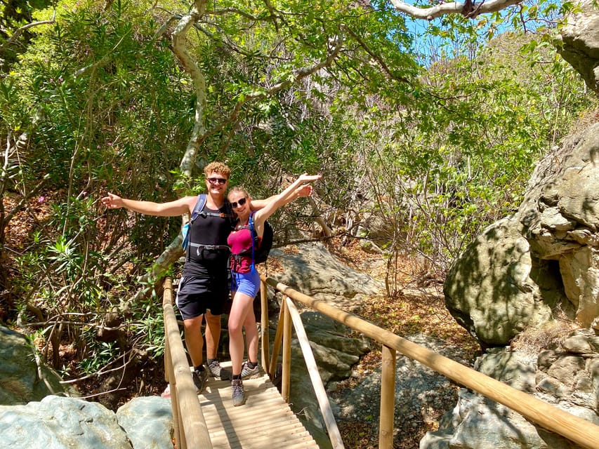 Crete: Richtis Gorge & Waterfall Guided Hiking Tour - The viewpoint and the return journey