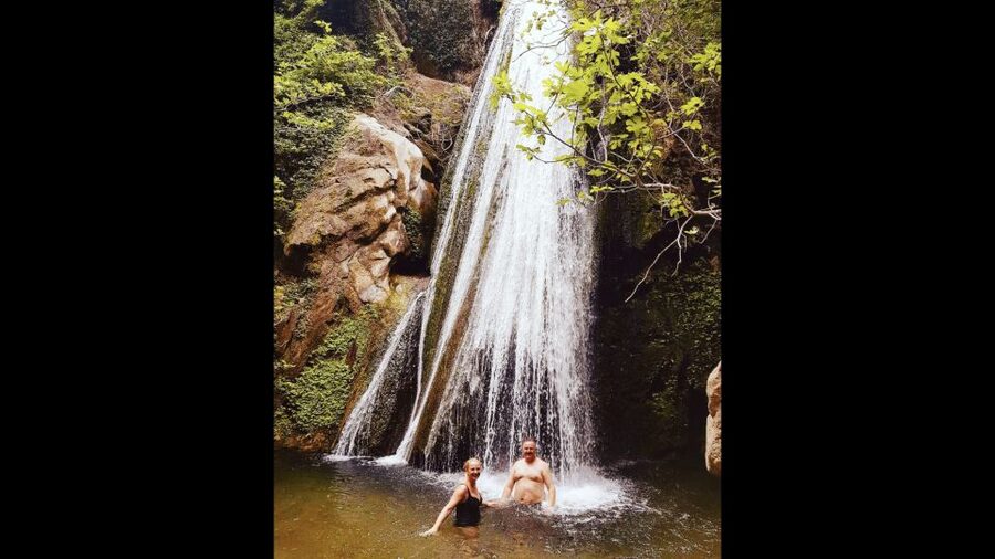 Crete: Richtis Waterfall Full-Day Tour with Olive Tasting - A taverna lunch above Mirabello Bay