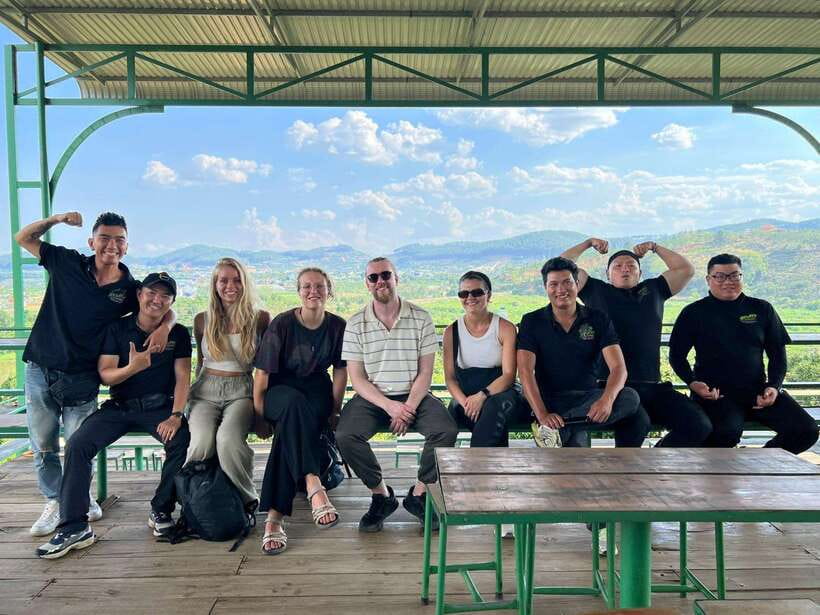Dalat: MOTORBIKE TOUR TO PONGOUR FALLS- SILK- COFFEE FARM - Coffee, rice wine, silk, and village life
