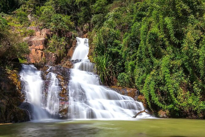 Dalat Top Tourists Sights - Waterfall & Go kart-Mario Kart - Datanla Waterfall and the pine forest coaster