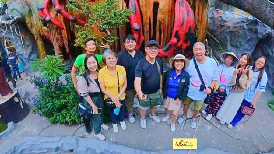 Dalat Top Tourists Sights - Waterfall & luge kart/Mario kart - The Clay Tunnel and Da Lat in sculpture