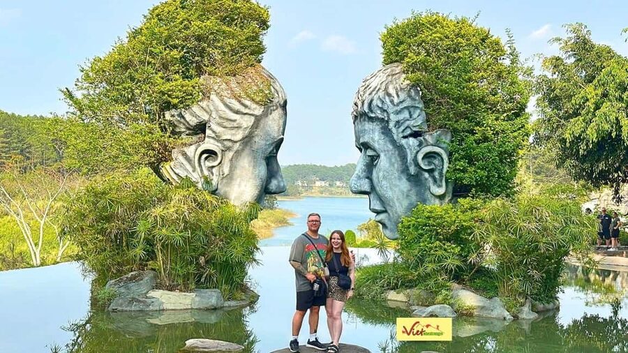 Dalat Top Tourists Sights - Waterfall & luge kart/Mario kart - Me Linh Coffee Plantation and the weasel coffee conversation