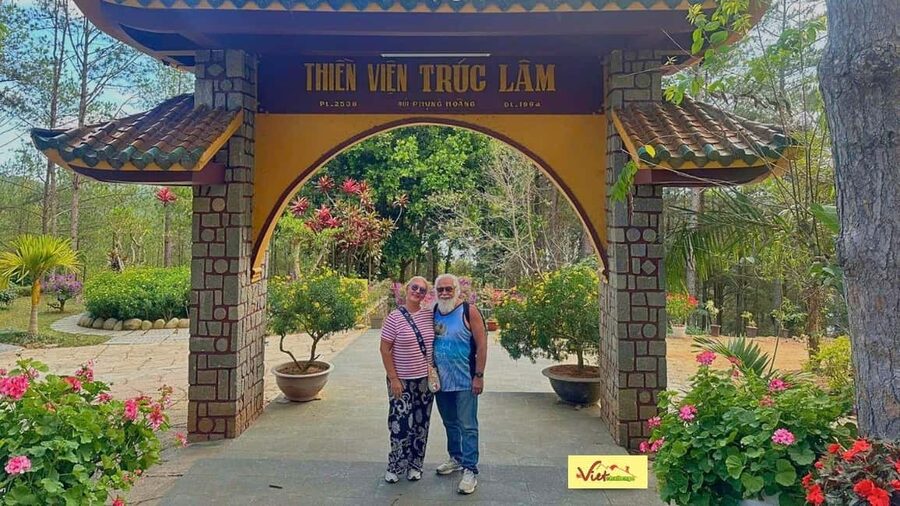 Dalat Top Tourists Sights - Waterfall & luge kart/Mario kart - Mongo Land, slides, animals, and a colorful break