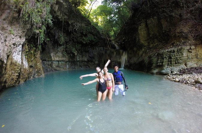 Damajagua Waterfalls Excursion with Lunch Buffet - Changing clothes and the Dominican seafood lunch