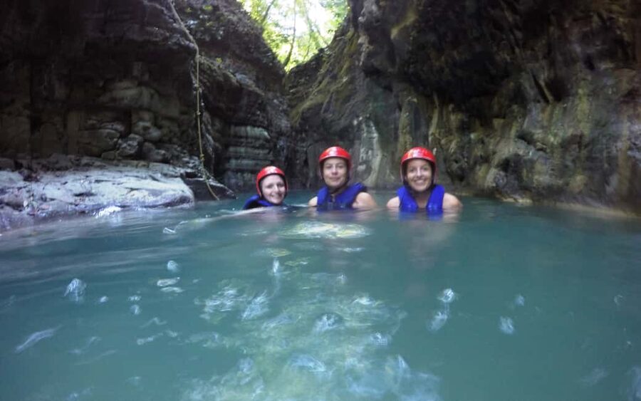 Damajagua: Waterfalls with Lunch Buffet - Sliding and swimming down the limestone route