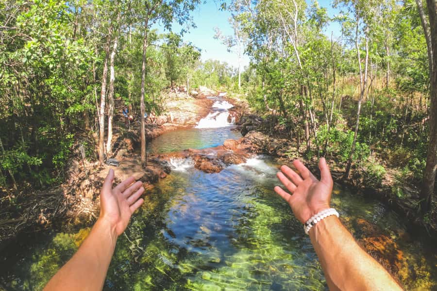 Darwin: Litchfield National Park Waterfalls & Wildlife Tour - Wangi Falls completes the park visit
