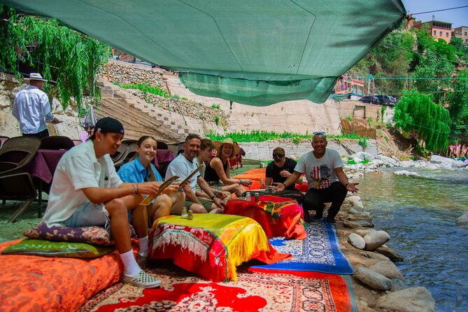Day trip - Atlas Mountains Ourika Valley Waterfall From Marrakech - Seeing argan oil made by a women’s cooperative