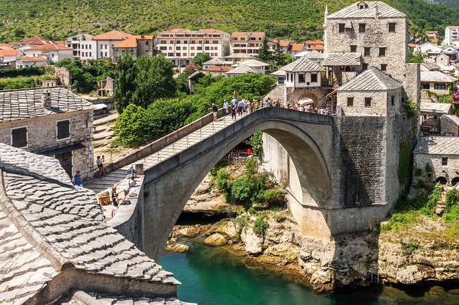 Day Trip to Mostar and Kravice (English-Español) - The road to Mostar and the first look at the Old Bridge