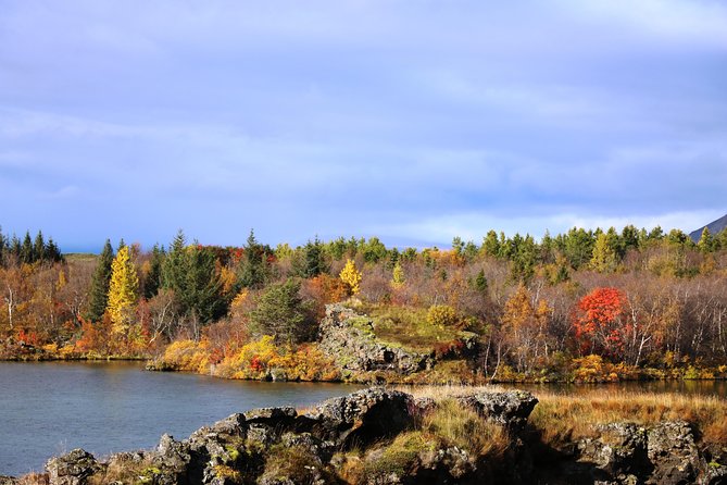Diamond Circle, Waterfalls and Amazing Landscapes from Akureyri - Krafla and the blue water of Víti crater