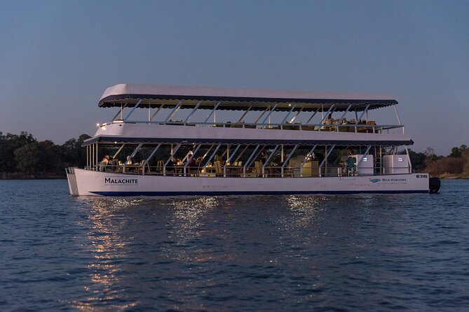 Dinner Cruise on the Zambezi River, Victoria Falls - The first stretch on the Mighty Zambezi