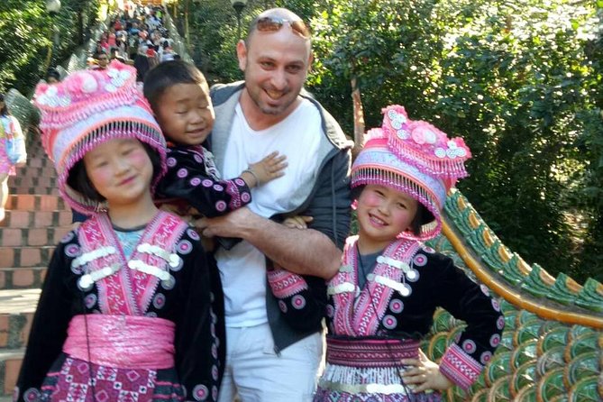 Doi Suthep Temple and Bau Thong Waterfalls Private Tour - The Karen Long Neck village visit