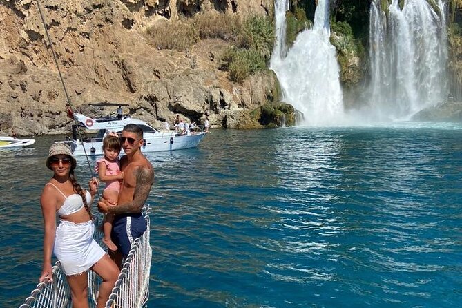 Duden Waterfall Boat Trip with Pickup, Lunch & Swimming Break - Swimming in the bay