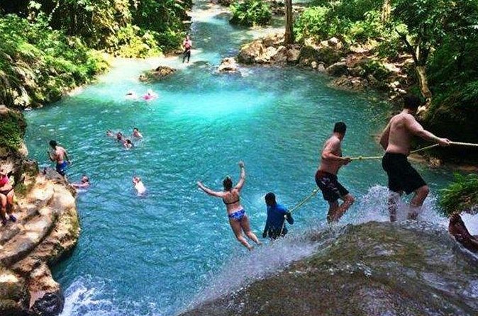 Dunn's River Falls and Blue Hole Private Tour from Ocho Rios - Climbing the 600-foot terraces at Dunn’s River Falls