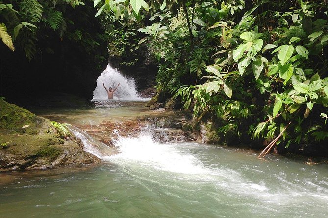 Ebano Waterfalls and Rainforest Safari Tour - Reaching the two Ebano waterfalls