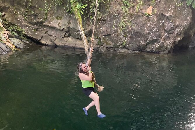 El Yunque Rainforest: Waterslides, Waterfalls and Rope Swing - A $25 rainforest adventure with real hands-on action