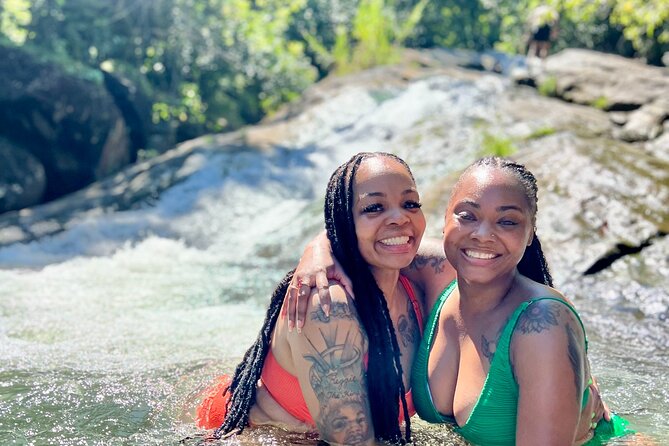 El Yunque Waterslide and Waterfall Tour with Food and Photos - Puerto Rican food and the stop at Luquillo Beach