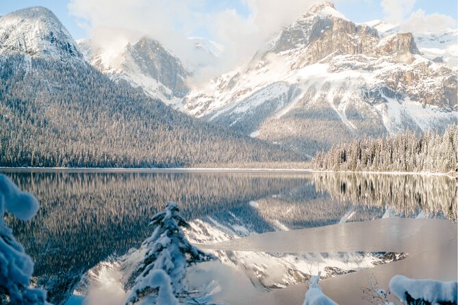 Emerald Lake,Natural Bridge, Wapta Falls & Takakkaw Falls in Yoho - Takakkaw Falls is the summer finale