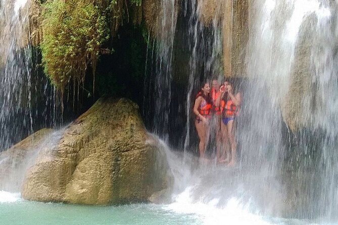 Erawan Waterfall and Kanchanaburi Private Tour [Optional Luxury] - Lunch, drinks, and the phone game