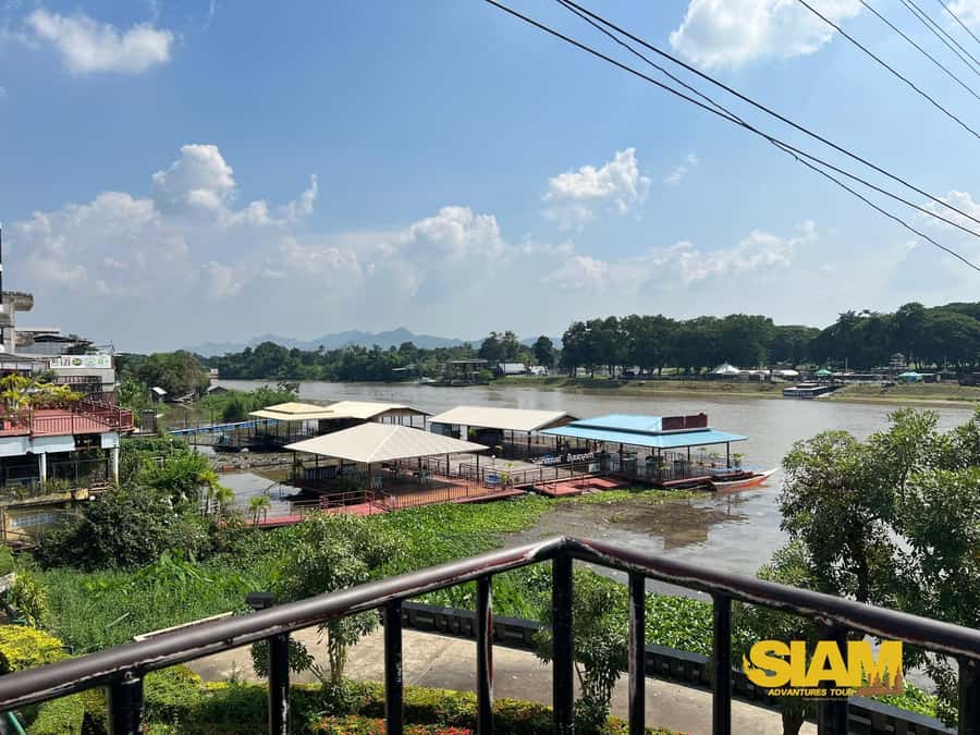 Erawan Waterfall, River Kwai & Railway Tour : From Bangkok - From Bangkok to Kanchanaburi by van
