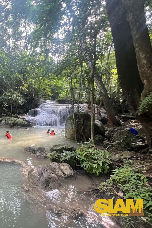 Erawan Waterfall, River Kwai & Railway Tour : From Bangkok - How much time do you really get?