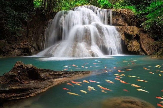 Erawan Waterfalls-Death Railway & River Kwai Tour - The River Kwai bridge is a quick stop