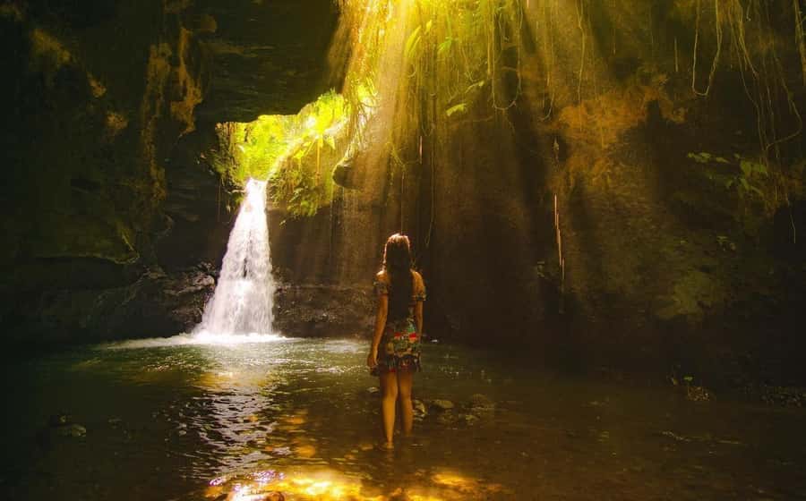 Exclusive Tetebatu: Waterfall, Rice Fields, Monkey & Weaving - What the private format adds