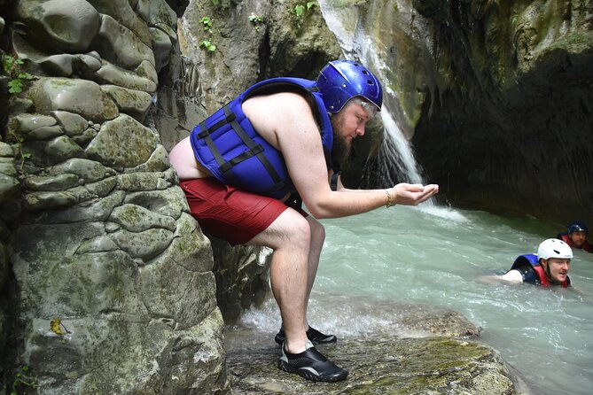 Excursion in Damajagua's 7 Waterfalls - The Damajagua experience starts with a rainforest climb