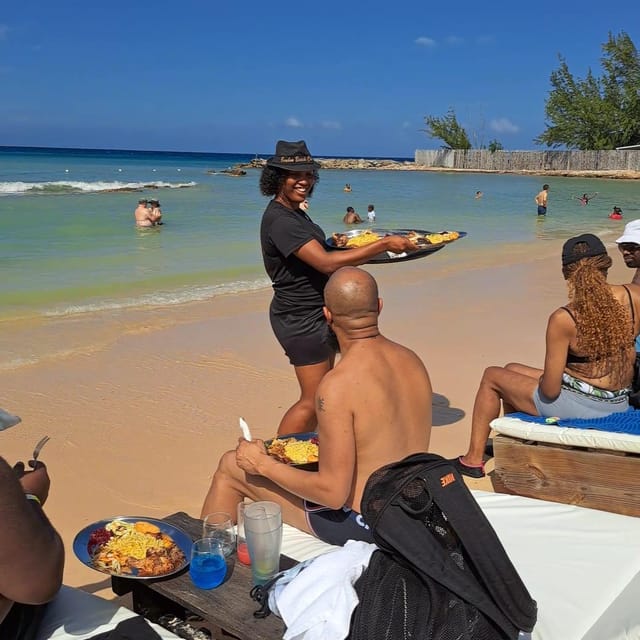 Falmouth: Bamboo Beach Club & Dunn's River Falls - A slower afternoon at Bamboo Beach Club
